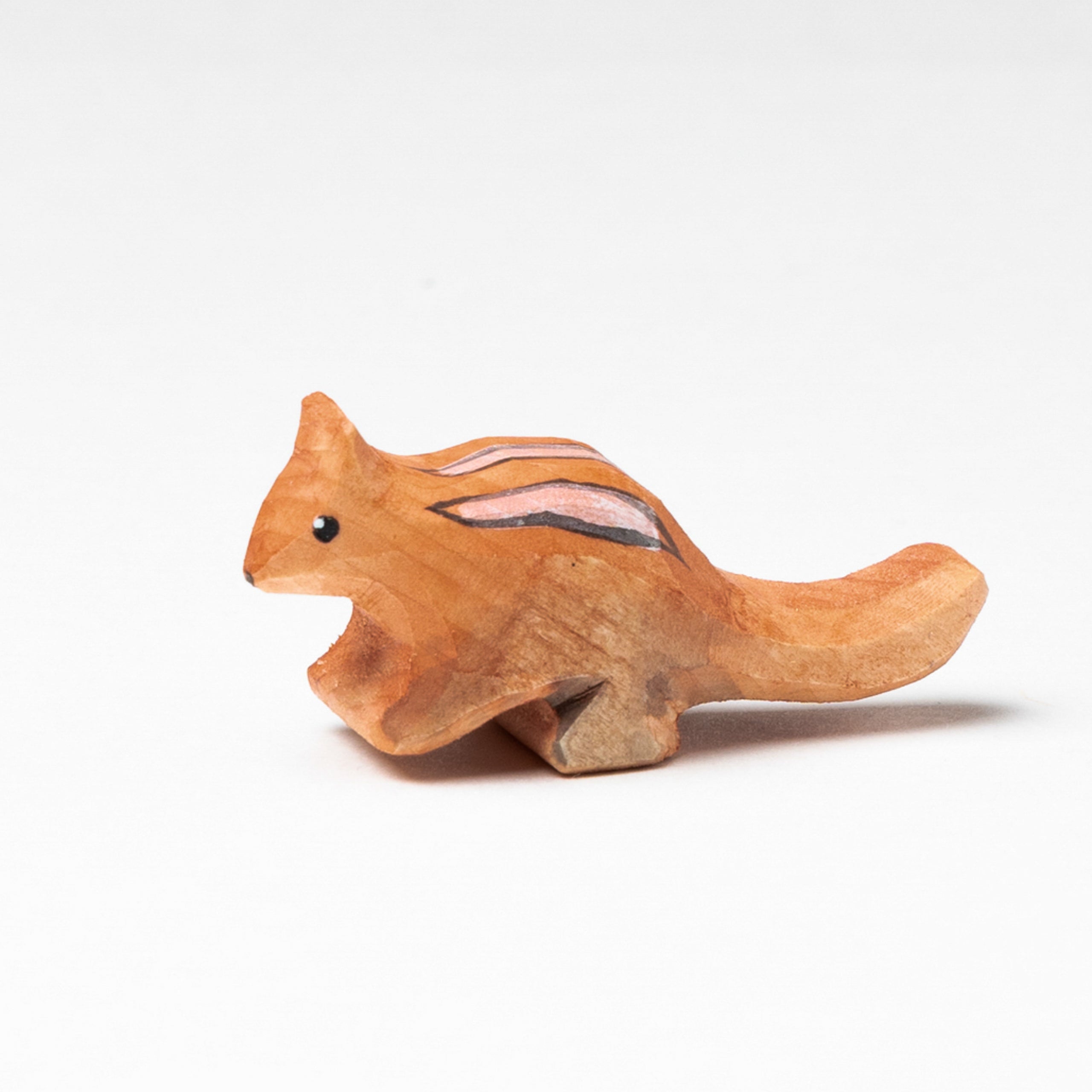 Hand Carved Wooden Forest Animals - Set of 17